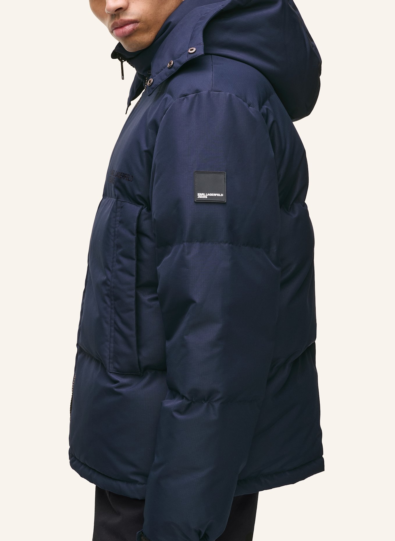 KARL LAGERFELD JEANS Jacke: SCHWARZ