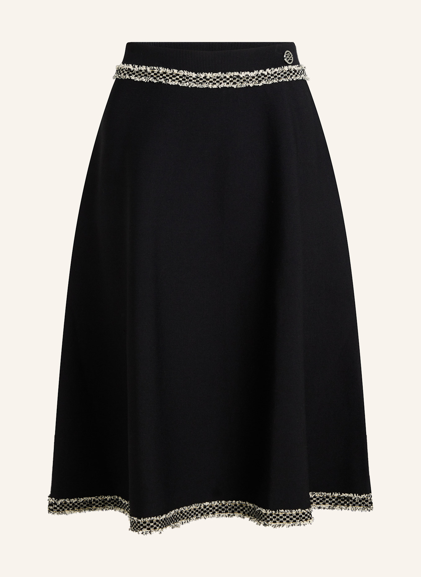 KARL LAGERFELD Rock: SCHWARZ