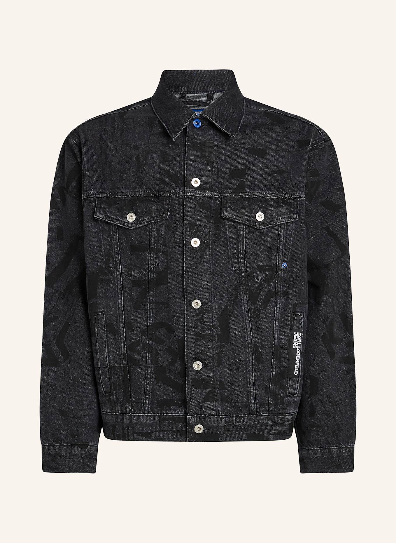 KARL LAGERFELD JEANS Jacke: SCHWARZ