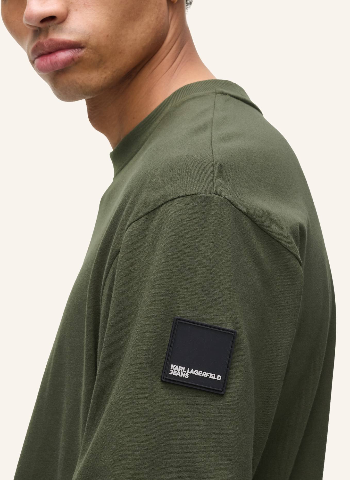 KARL LAGERFELD JEANS T-shirt: DUNKELGRÜN