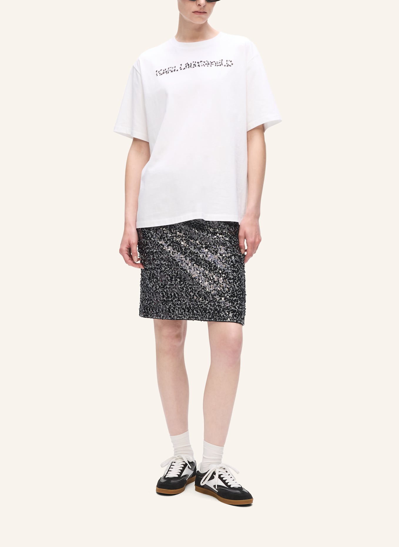 KARL LAGERFELD Rock: GRAU