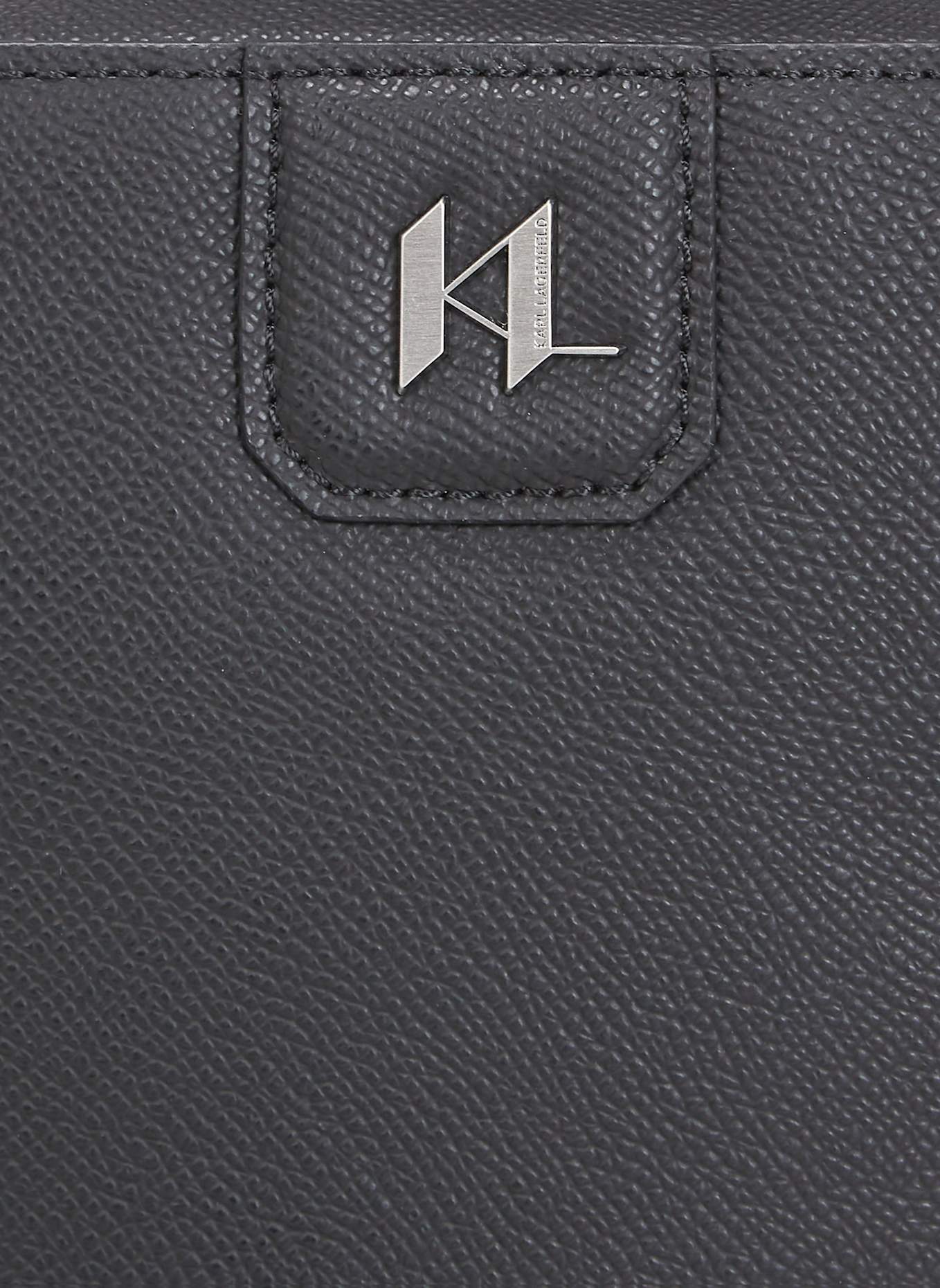 KARL LAGERFELD Gürteltasche: SCHWARZ