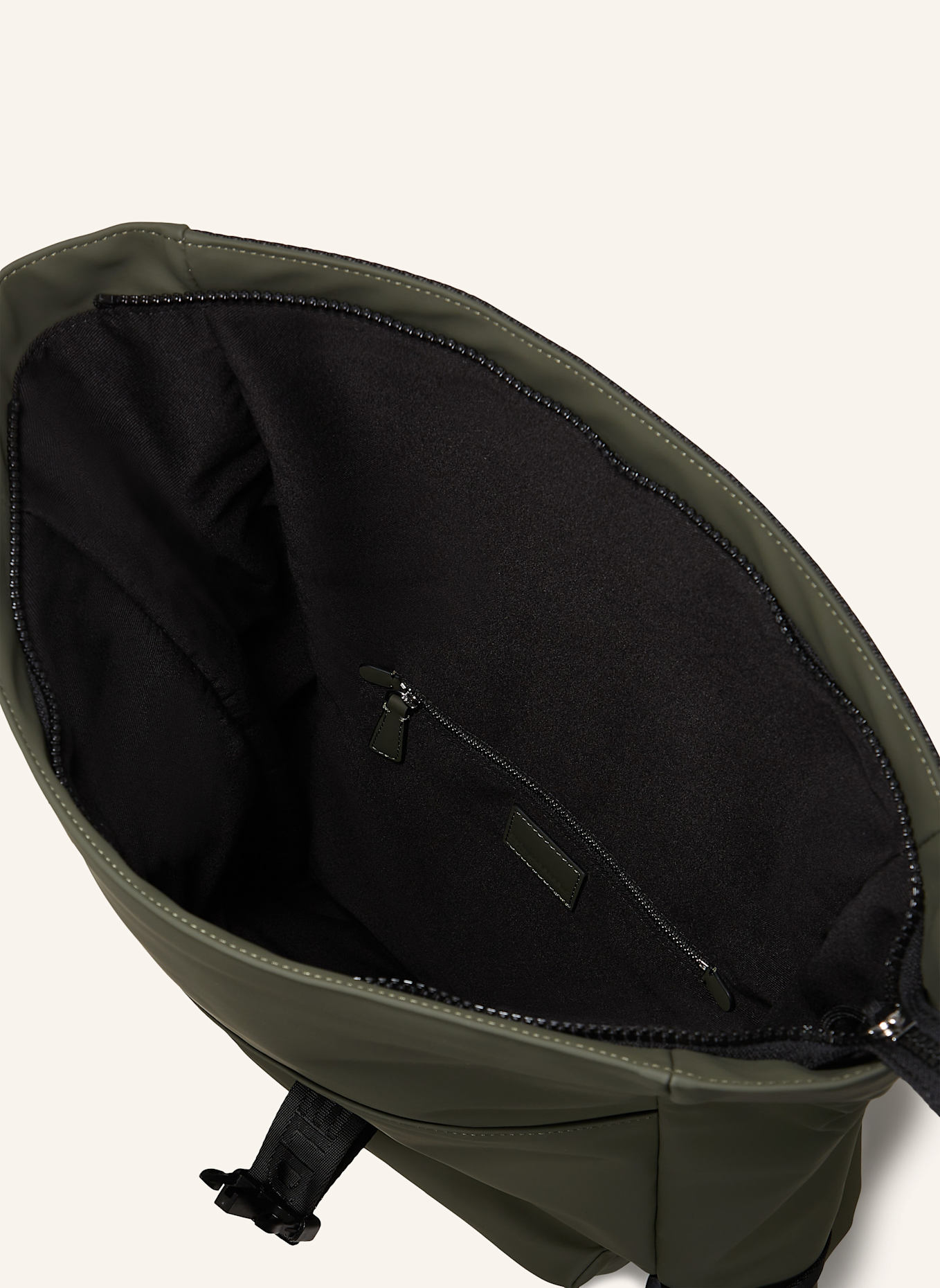 KARL LAGERFELD JEANS Rucksack: DUNKELGRÜN