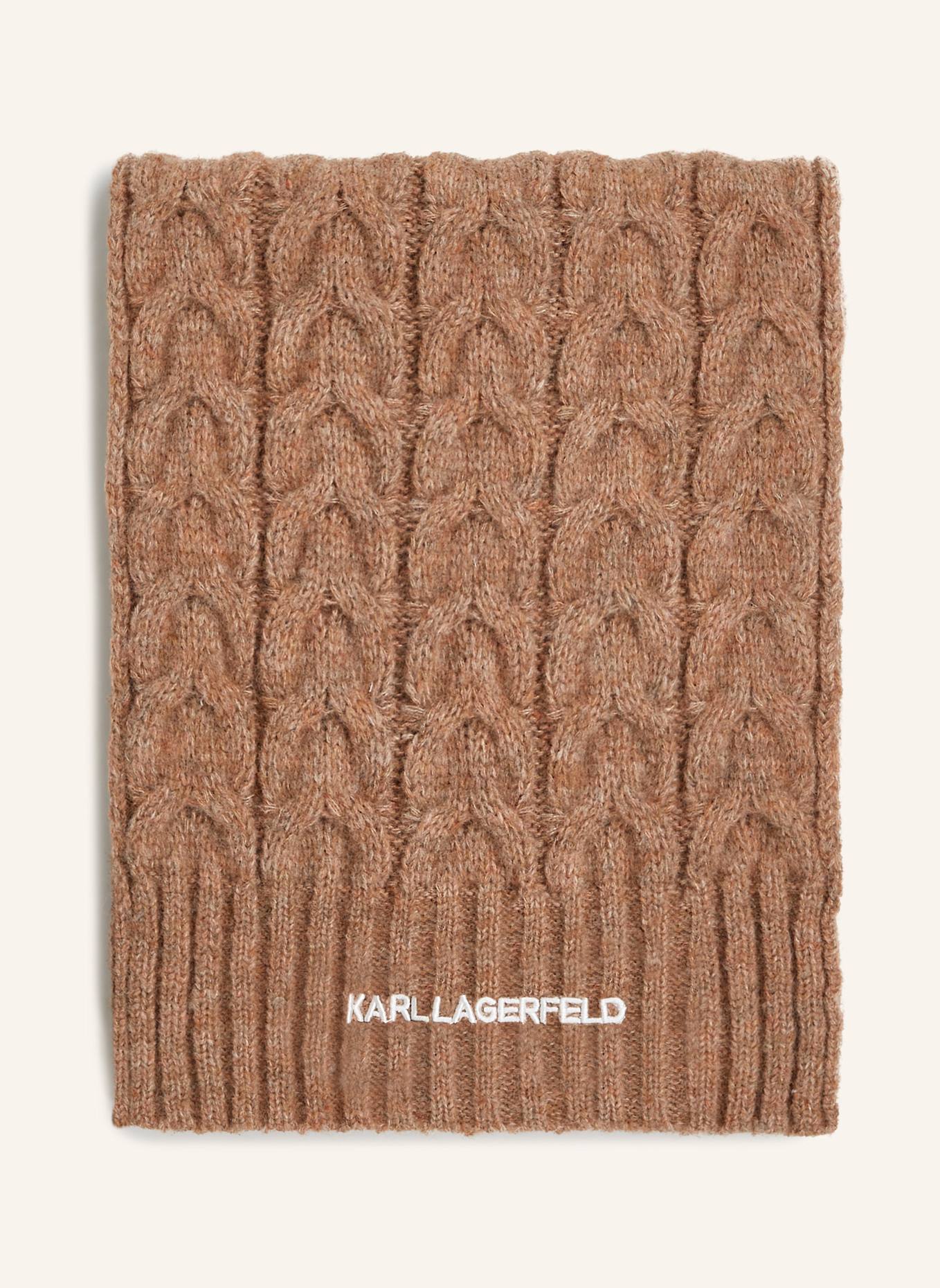 KARL LAGERFELD Schal: CAMEL