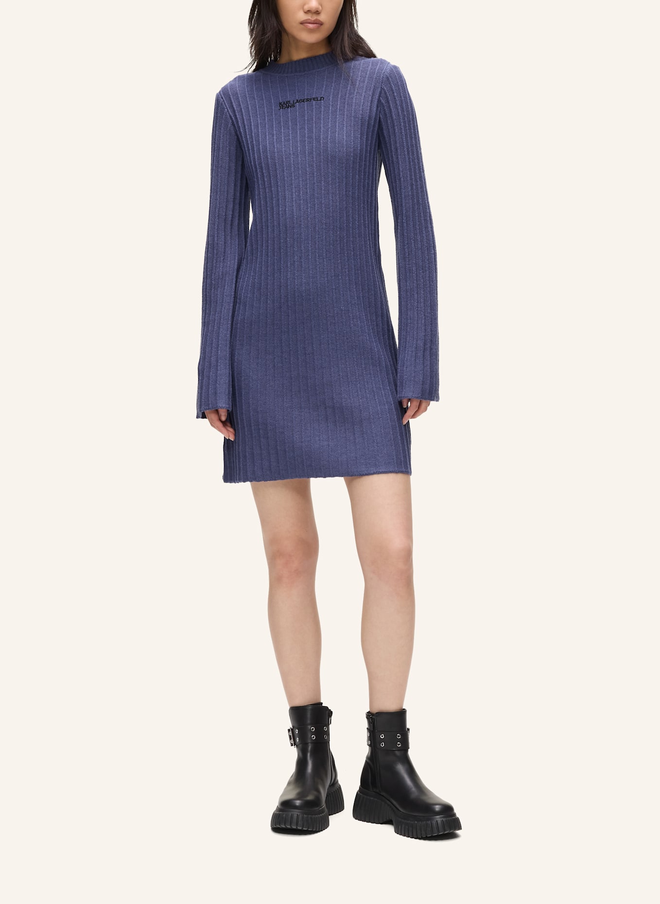 KARL LAGERFELD JEANS Kleid: BLAU