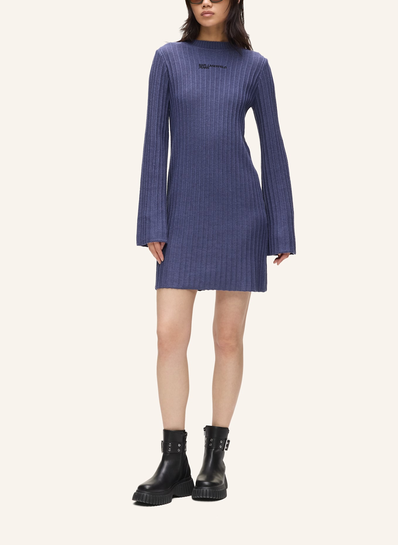 KARL LAGERFELD JEANS Kleid: BLAU