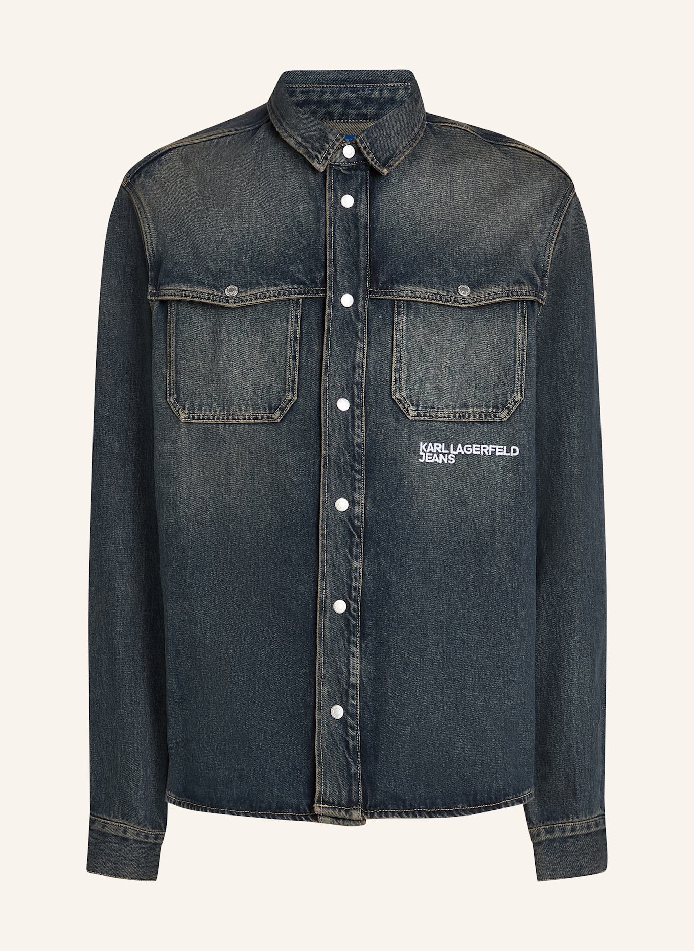 KARL LAGERFELD JEANS Hemd: HELLBLAU