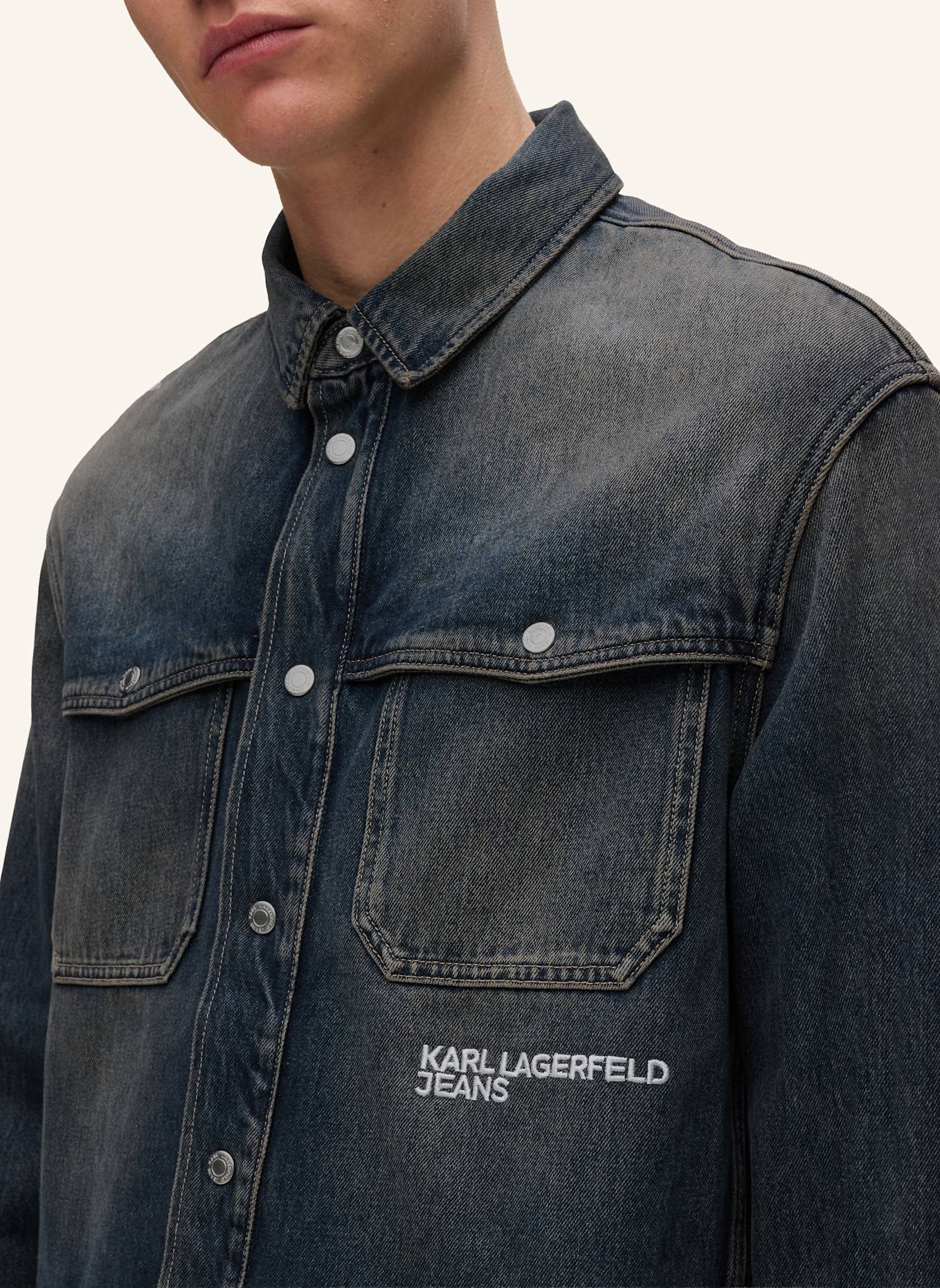 KARL LAGERFELD JEANS Hemd: HELLBLAU
