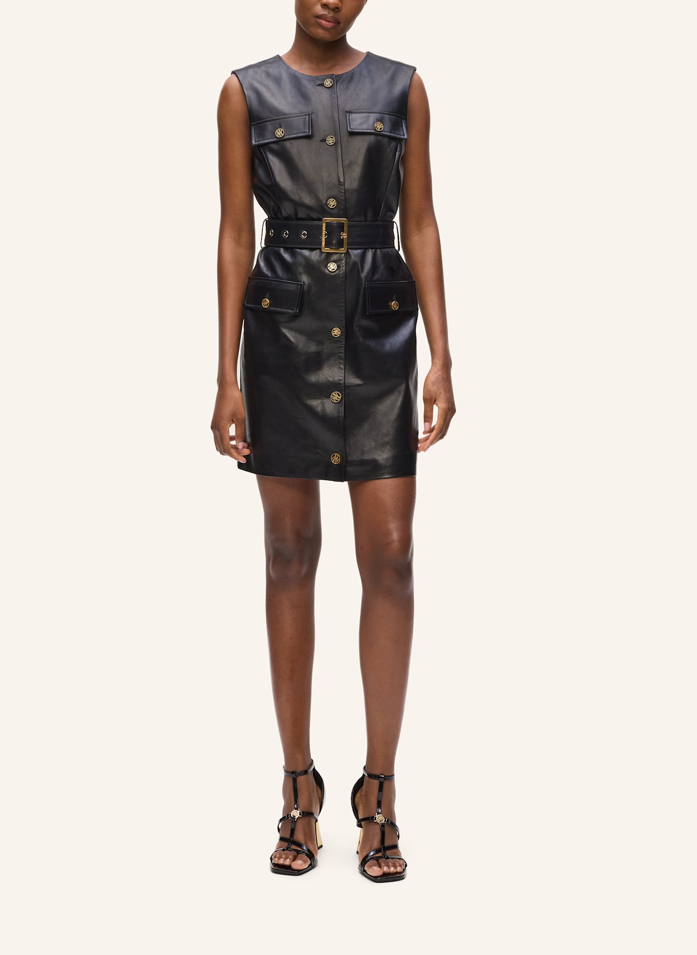 KARL LAGERFELD Kleid: SCHWARZ