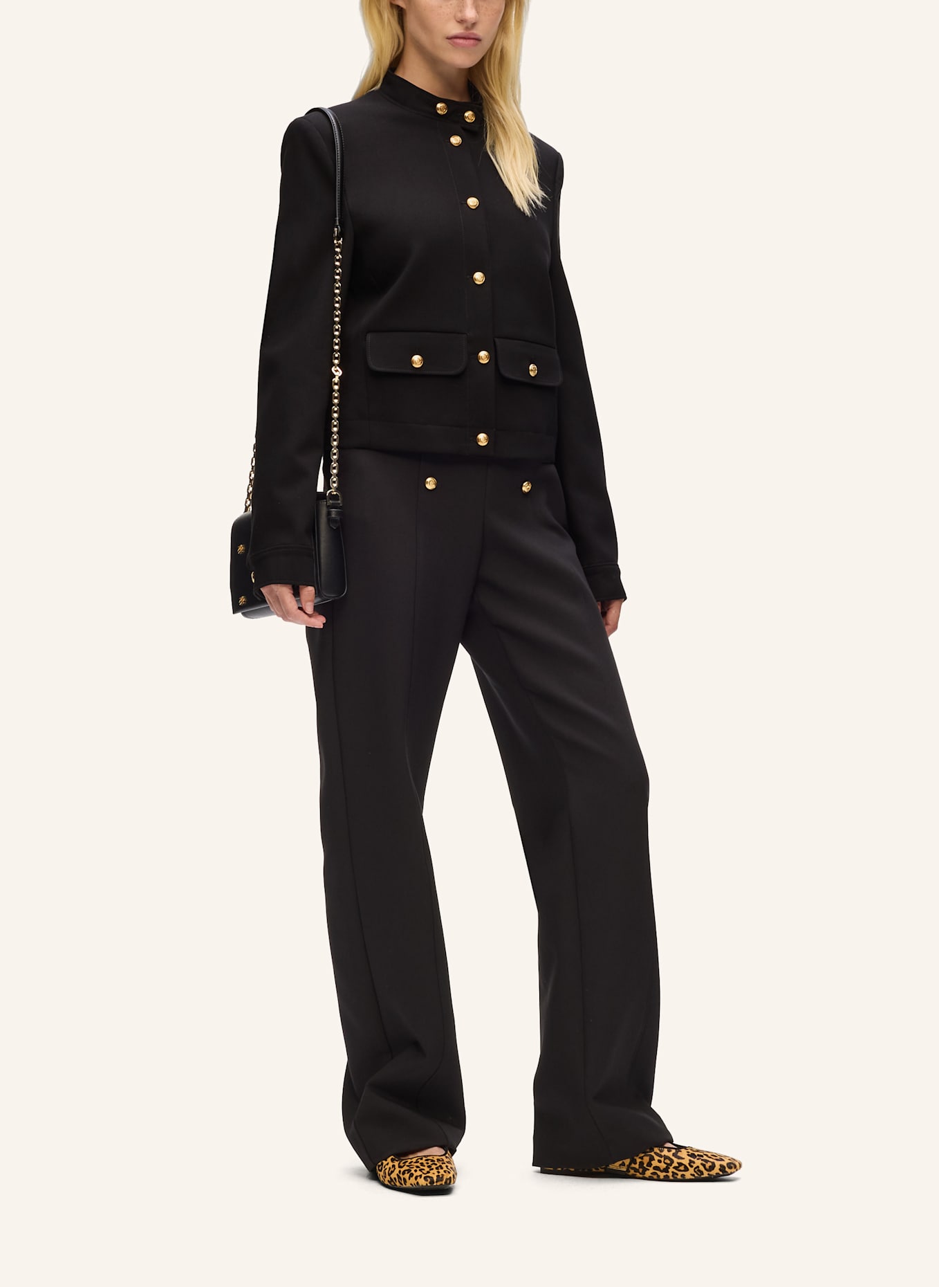 KARL LAGERFELD Jacke: SCHWARZ