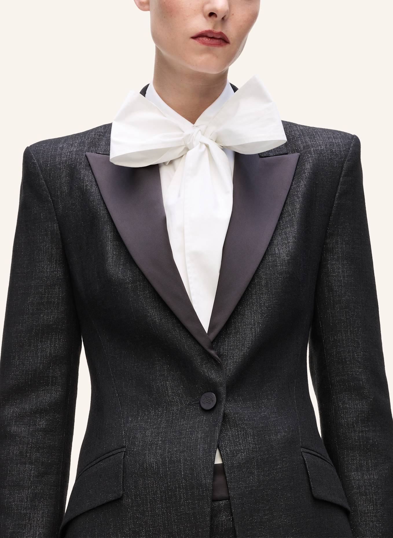 KARL LAGERFELD Blazer: SCHWARZ