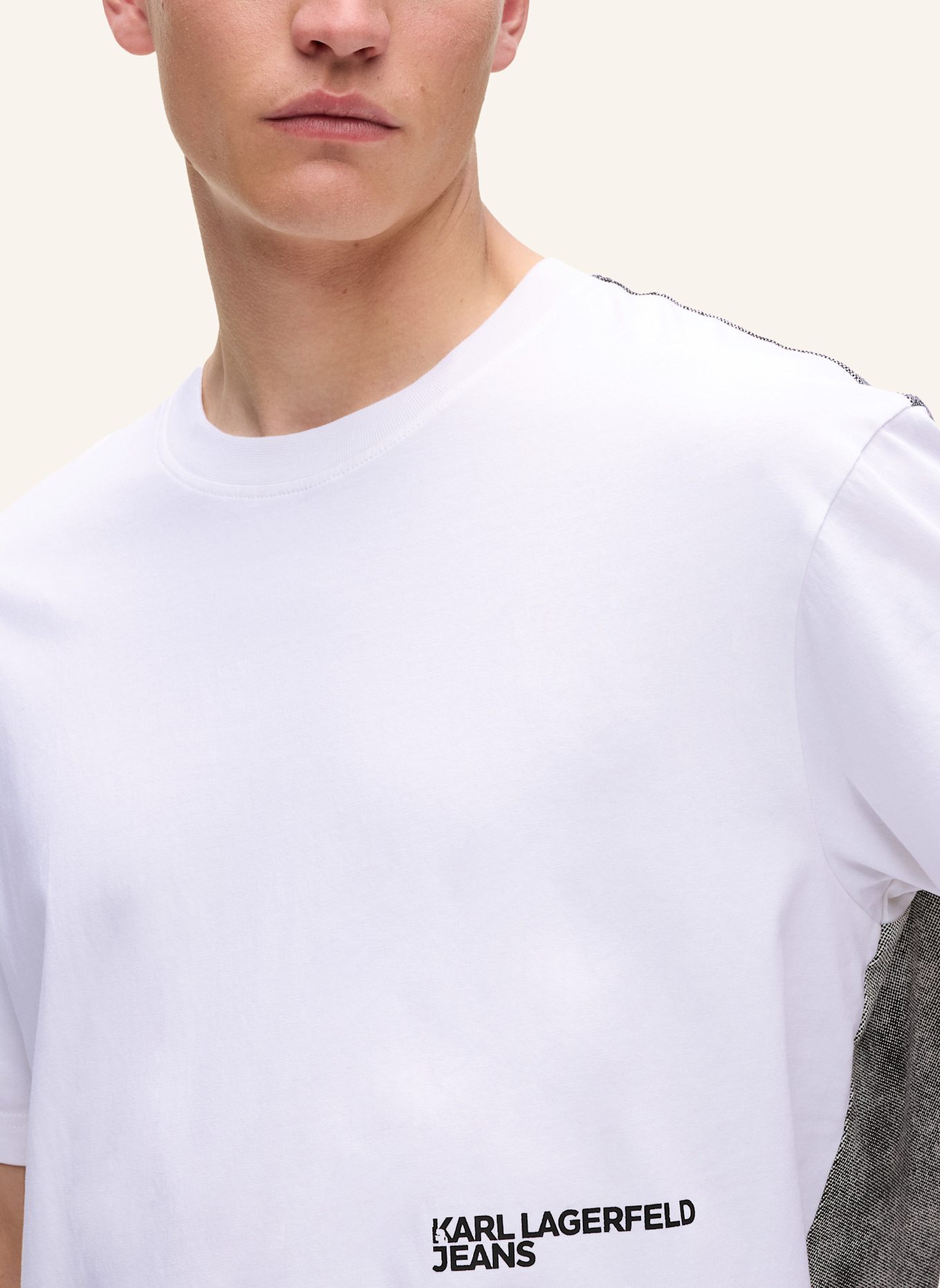 KARL LAGERFELD JEANS T-shirt: WEISS