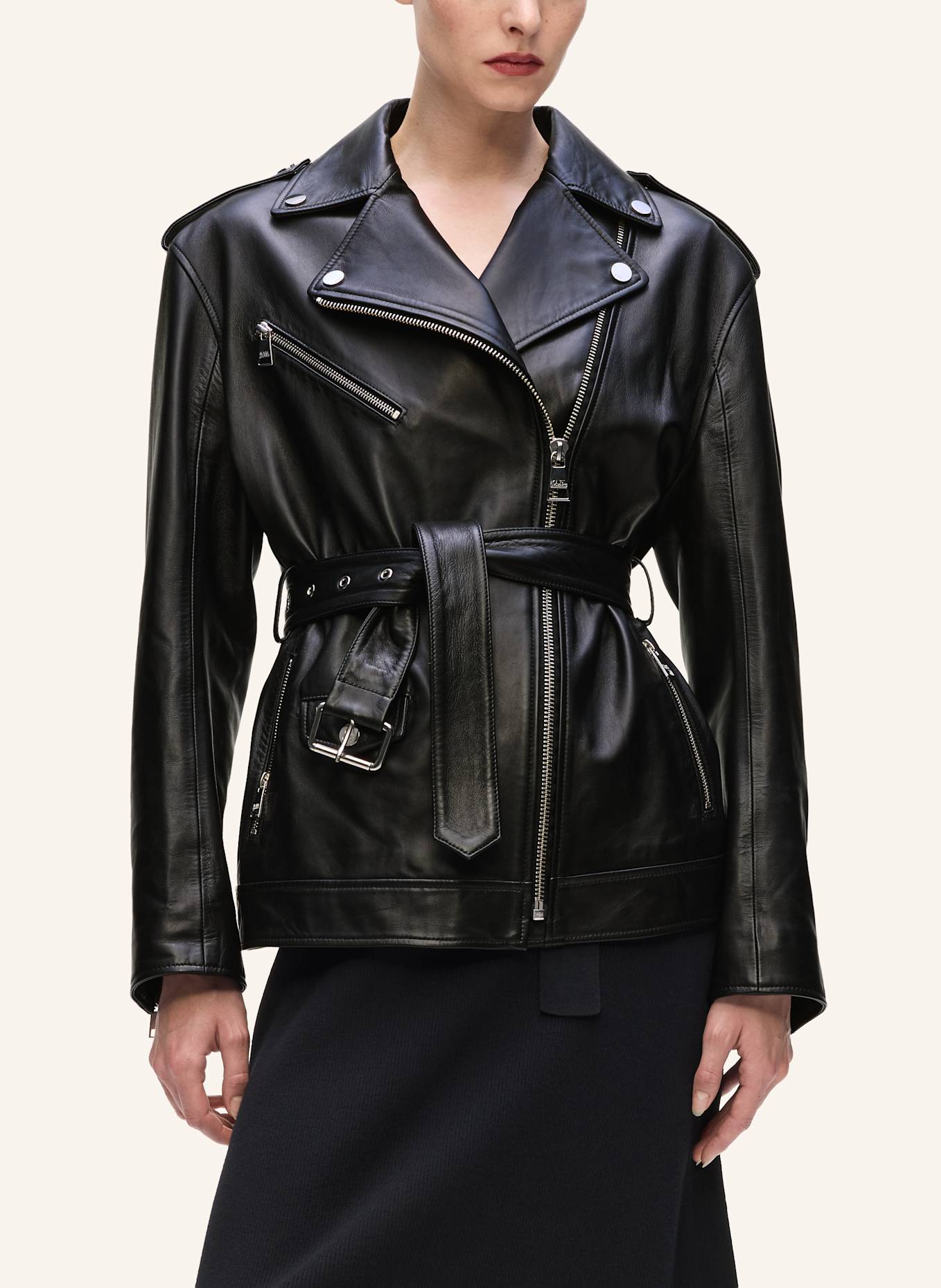 KARL LAGERFELD Jacke: SCHWARZ