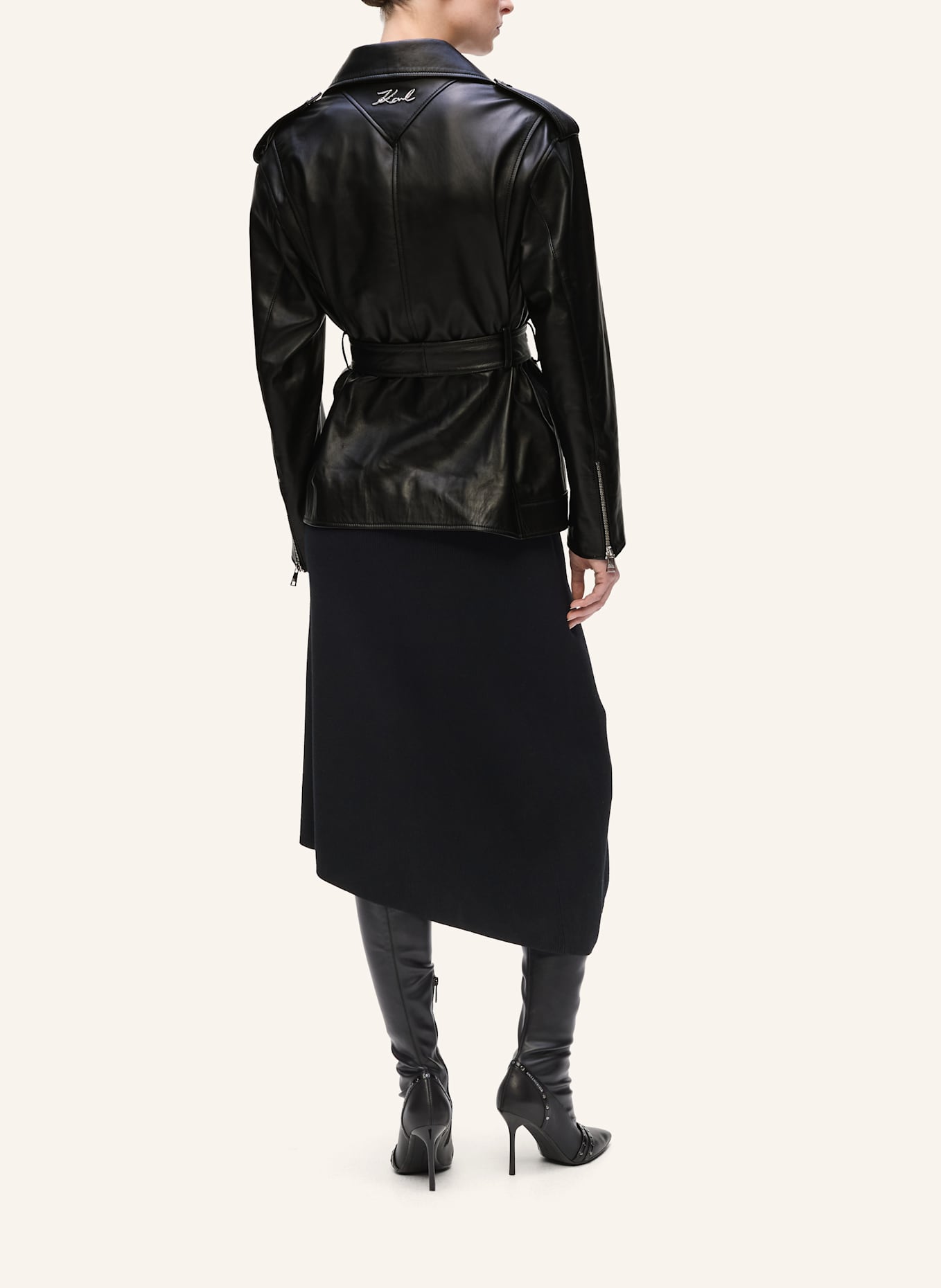 KARL LAGERFELD Jacke: SCHWARZ