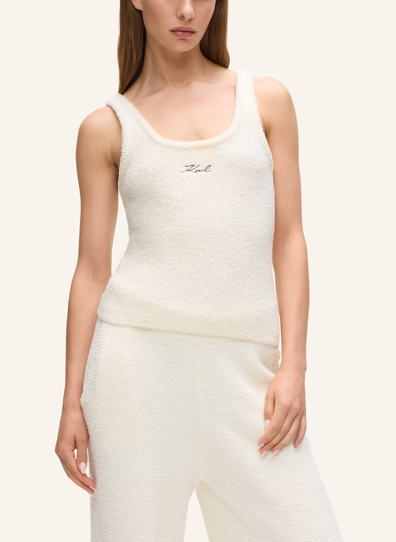 KARL LAGERFELD Top: BEIGE