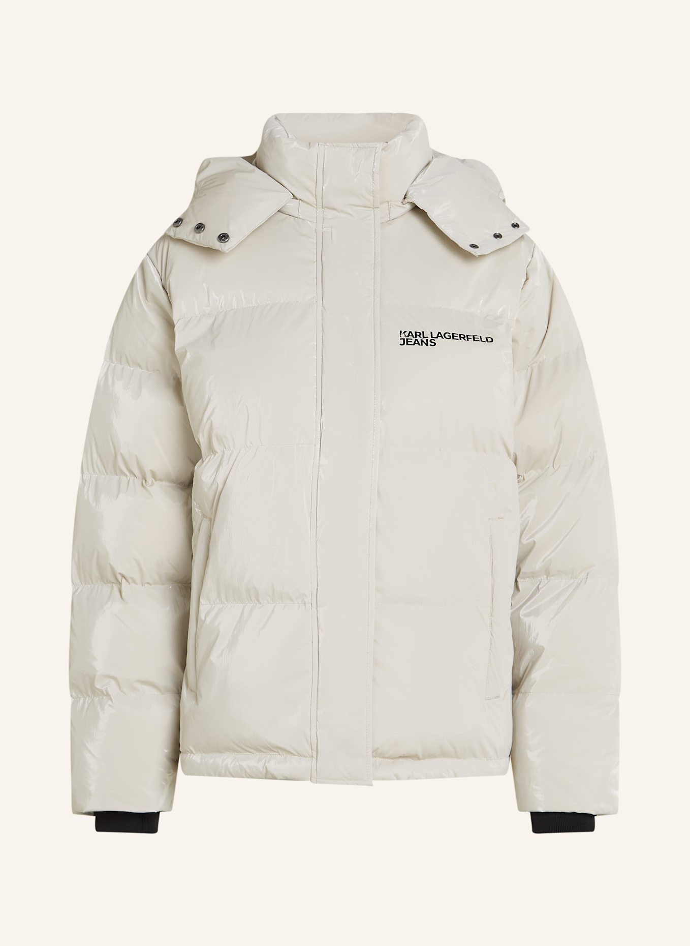 KARL LAGERFELD JEANS Jacke: WEISS