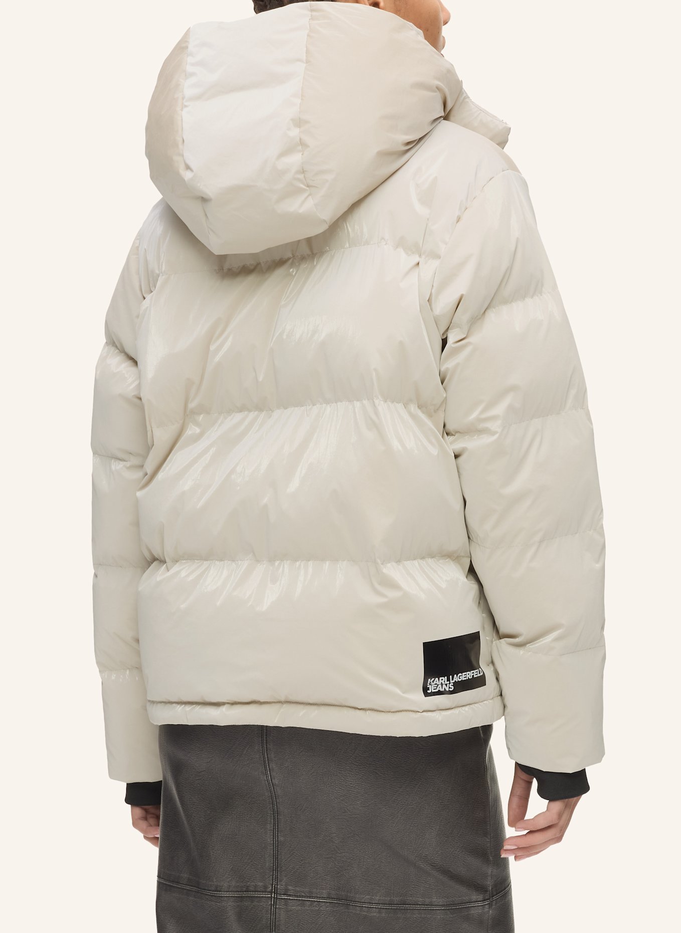 KARL LAGERFELD JEANS Jacke: WEISS