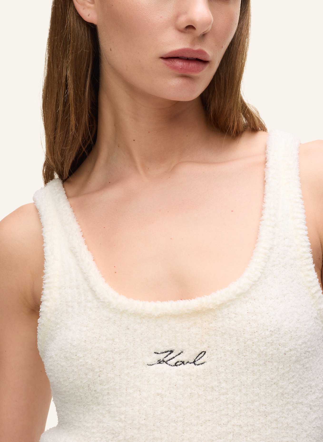 KARL LAGERFELD Top: BEIGE