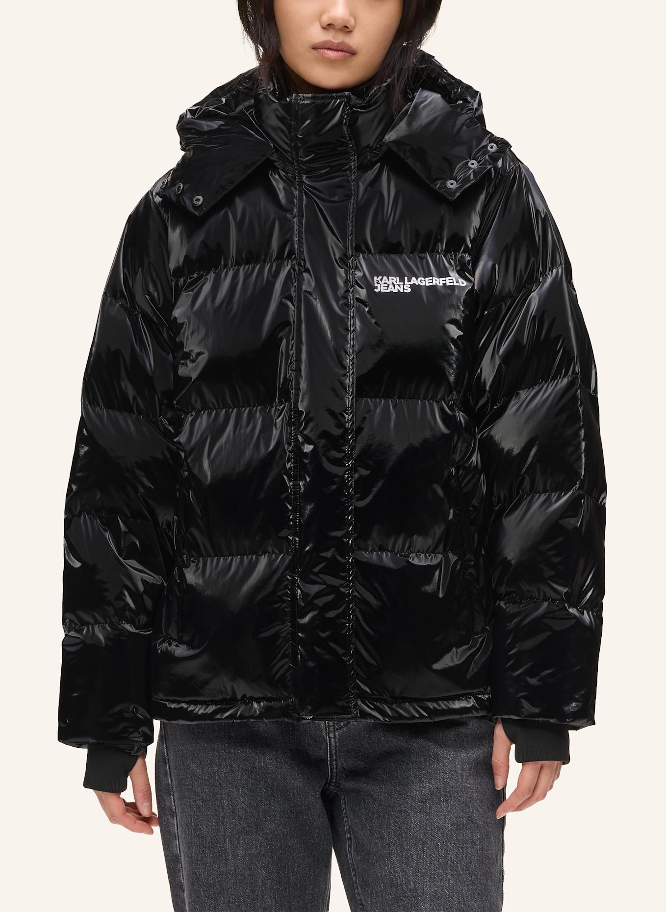 KARL LAGERFELD JEANS Jacke: SCHWARZ