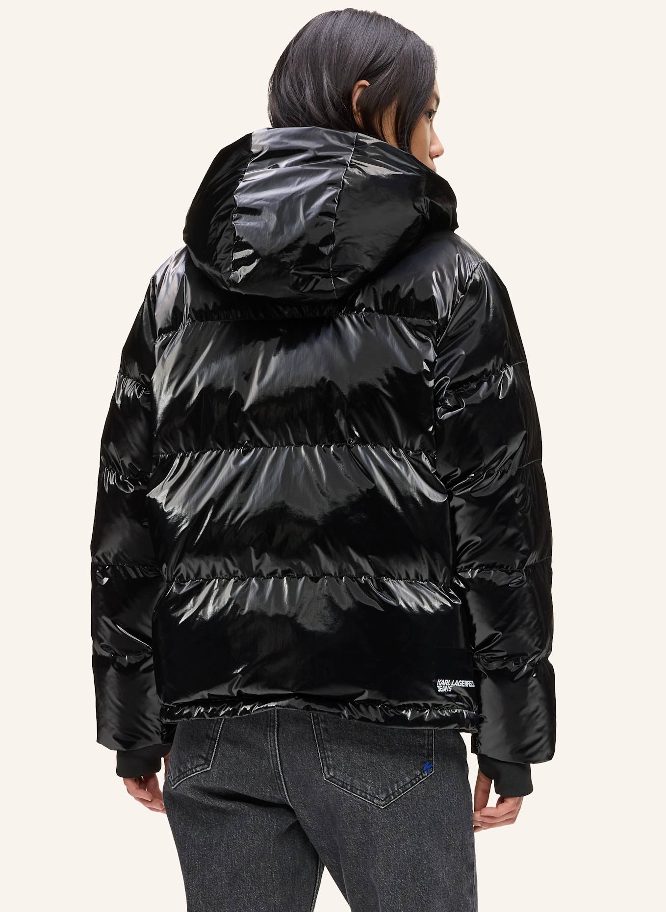 KARL LAGERFELD JEANS Jacke: SCHWARZ