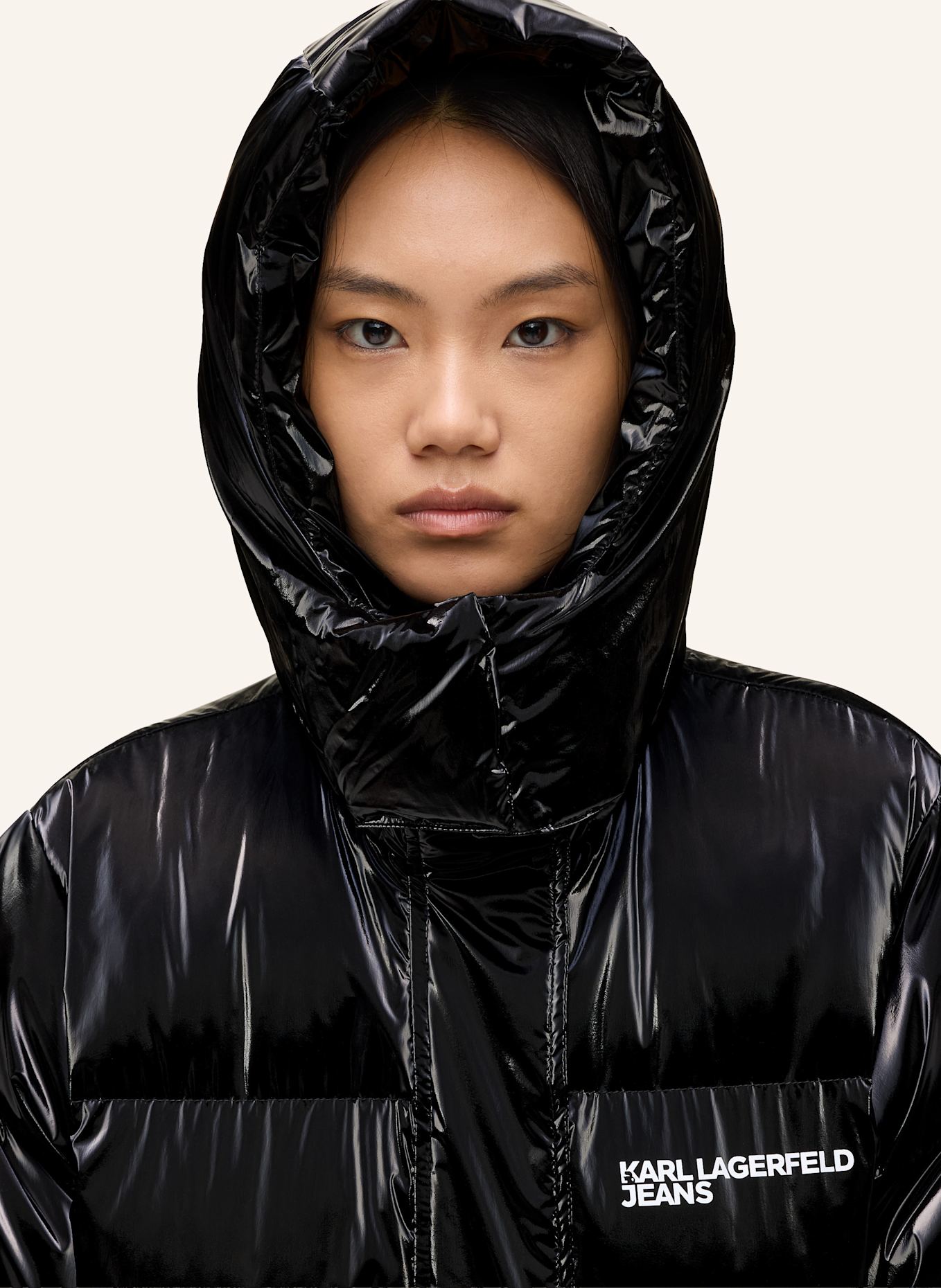 KARL LAGERFELD JEANS Jacke: SCHWARZ