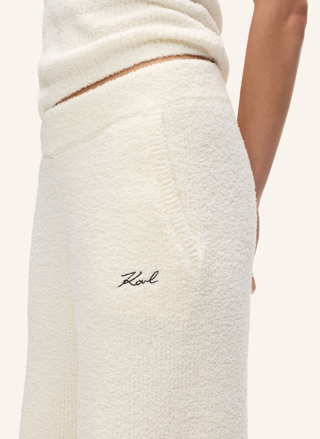 KARL LAGERFELD Hose: BEIGE