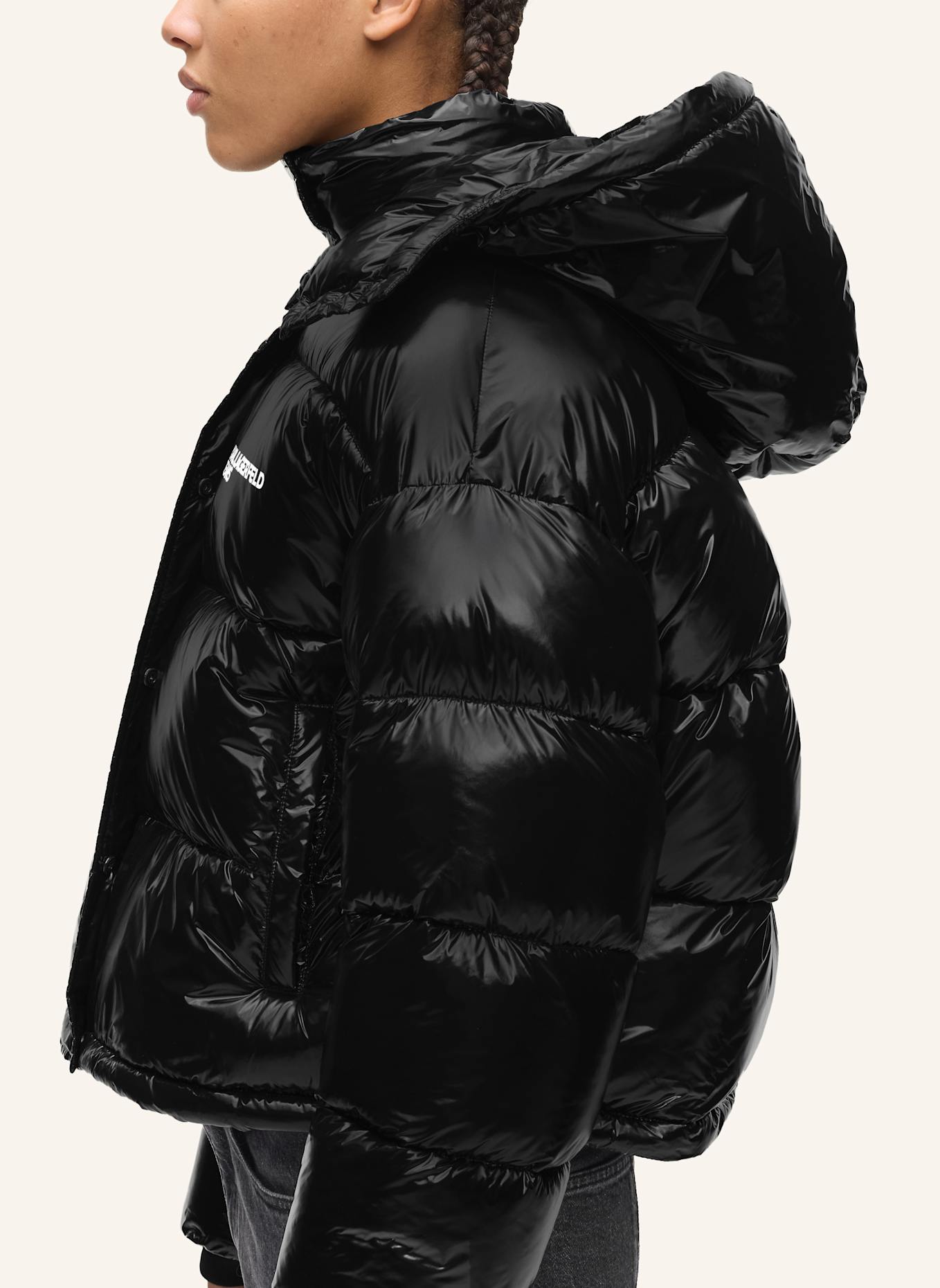 KARL LAGERFELD JEANS Jacke: SCHWARZ