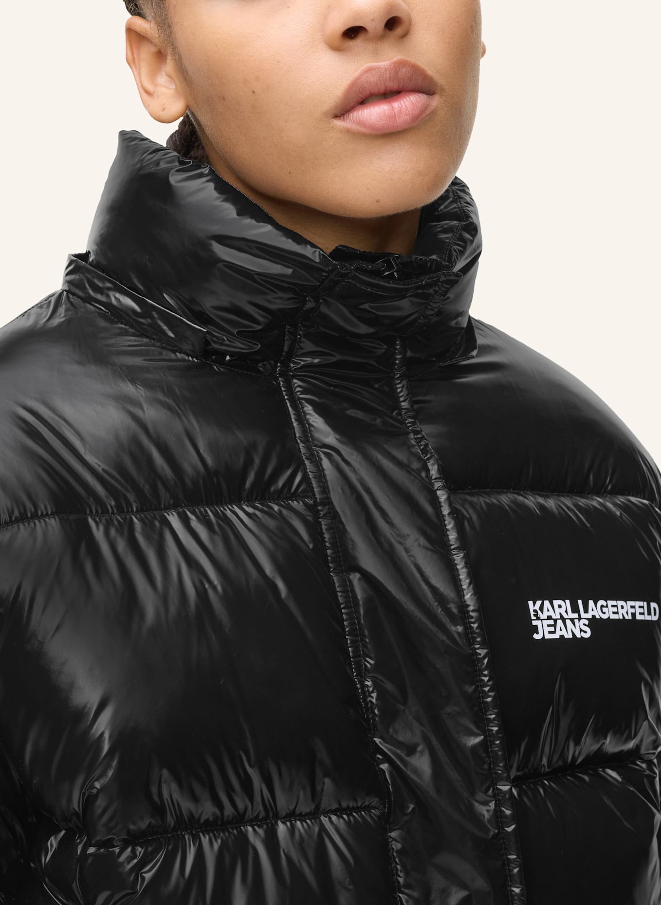 KARL LAGERFELD JEANS Jacke: SCHWARZ