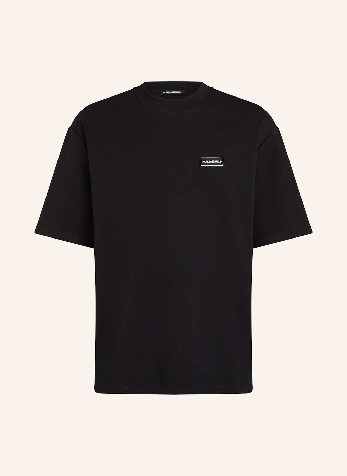 KARL LAGERFELD T-shirt: SCHWARZ