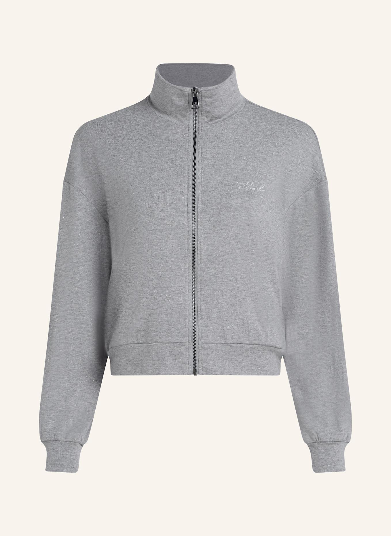 KARL LAGERFELD Top: GRAU