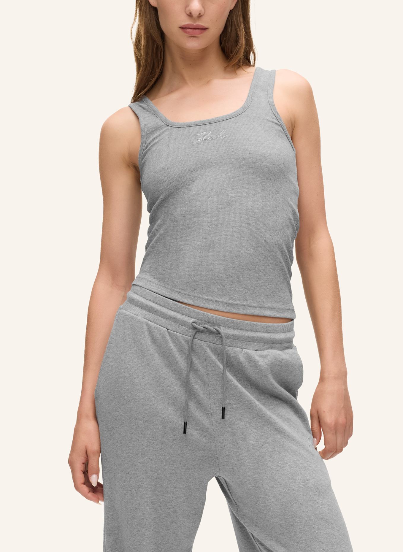 KARL LAGERFELD Top: GRAU