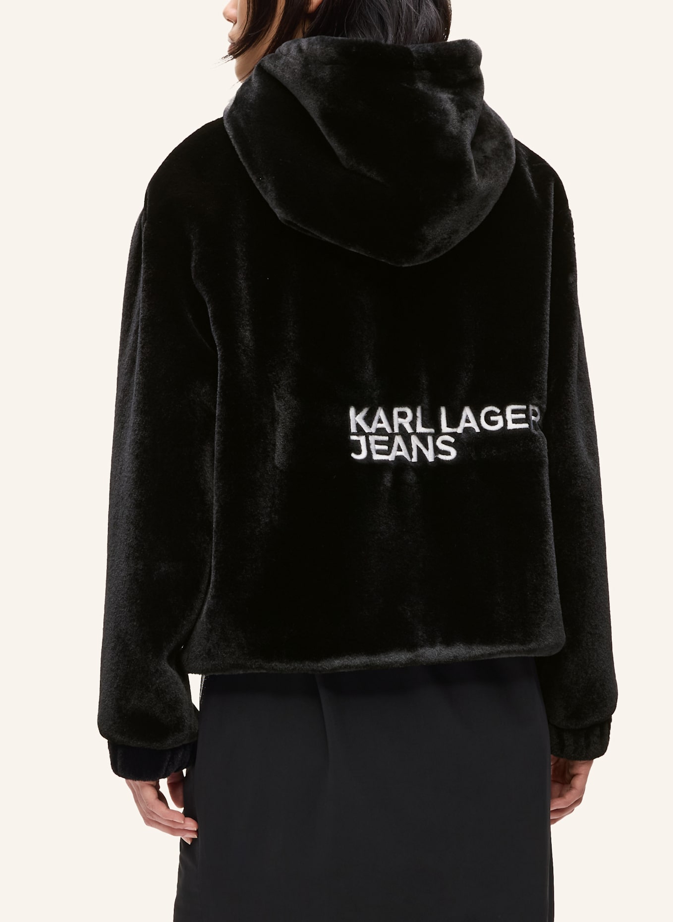 KARL LAGERFELD JEANS Jacke: SCHWARZ