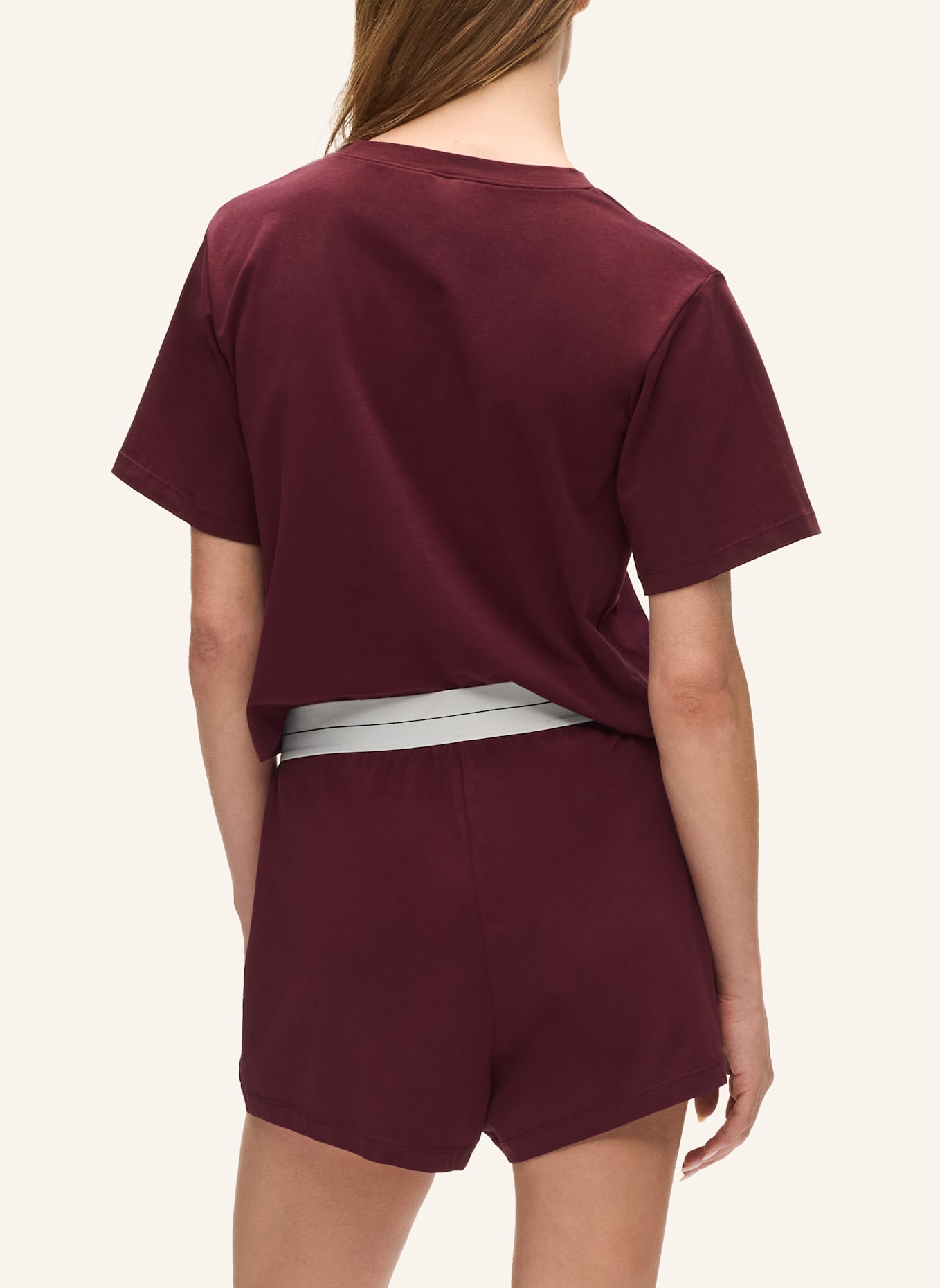 KARL LAGERFELD Nachtwäsche: DUNKELROT