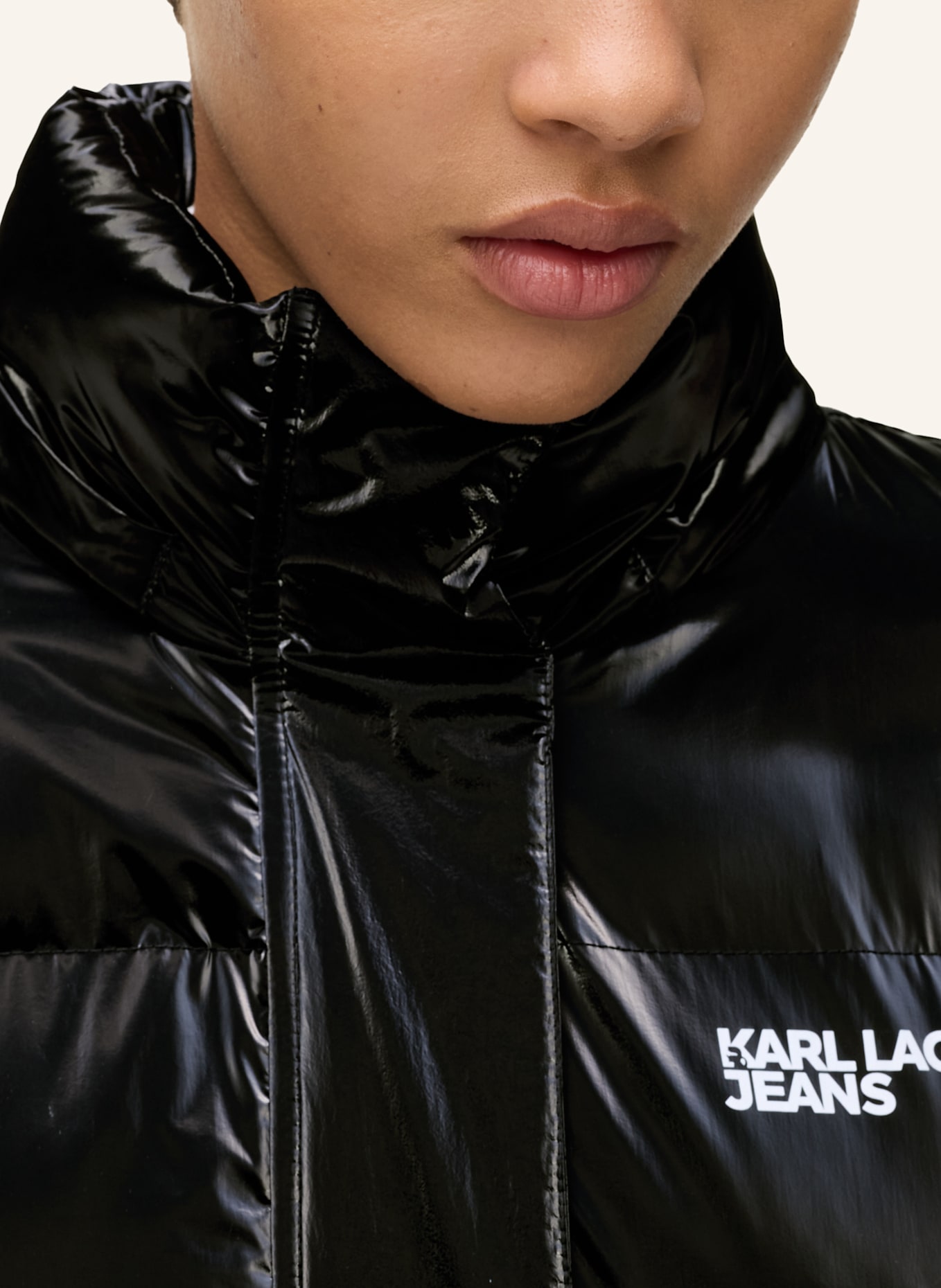 KARL LAGERFELD JEANS Jacke: SCHWARZ