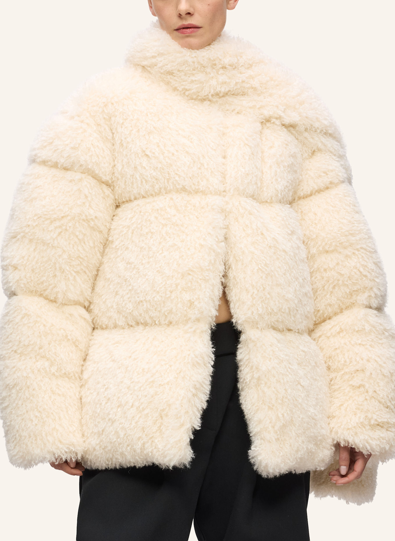 KARL LAGERFELD KL STUDIO Mantel: BEIGE