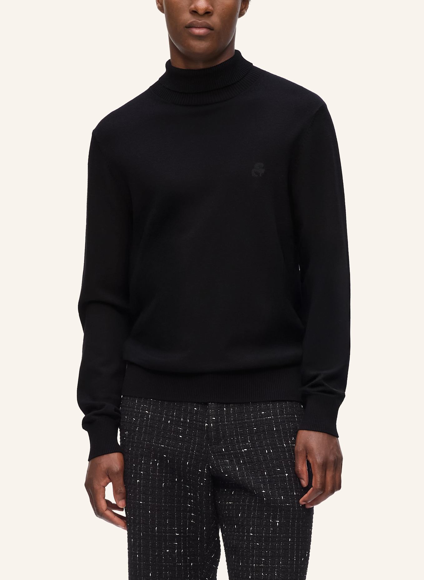 KARL LAGERFELD Sweatshirt: SCHWARZ