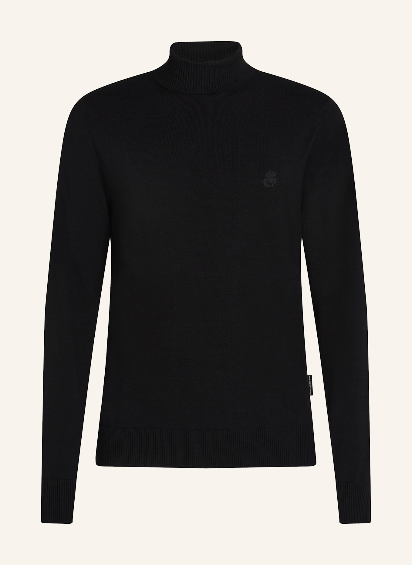 KARL LAGERFELD Sweatshirt: SCHWARZ