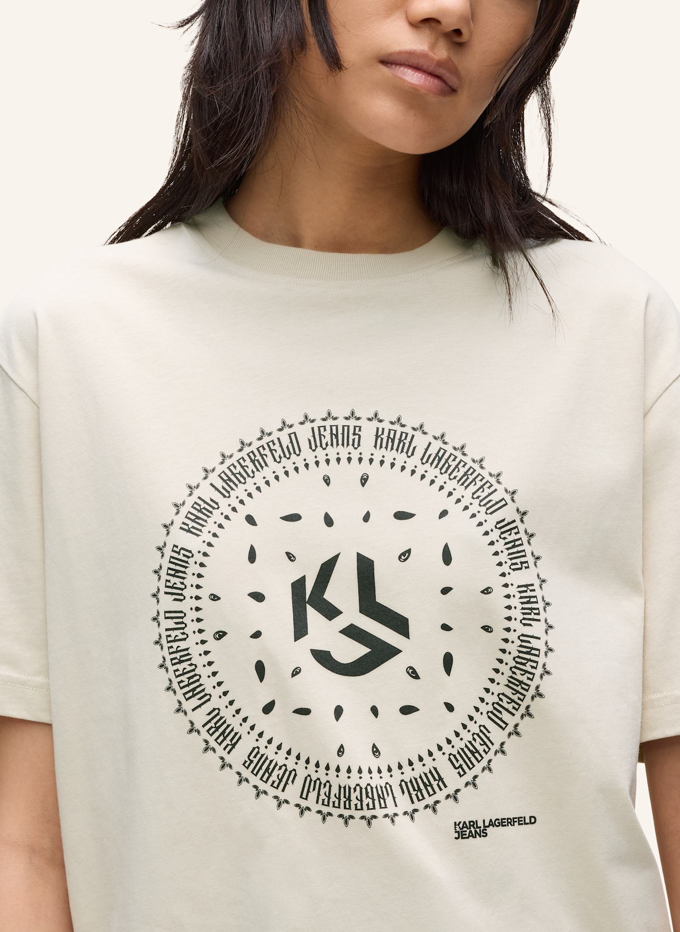 KARL LAGERFELD JEANS T-shirt: WEISS