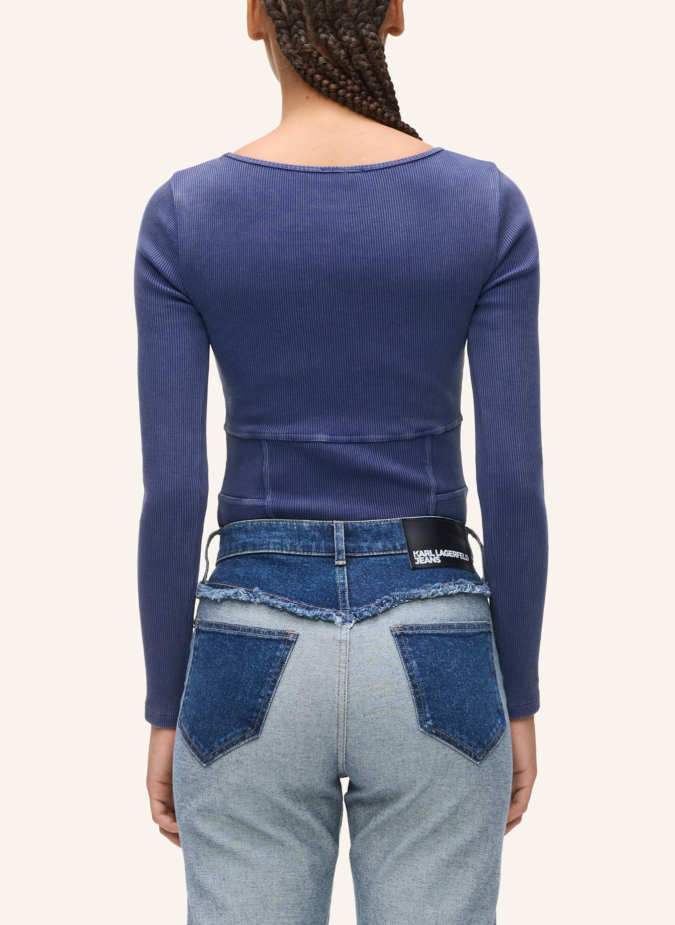 KARL LAGERFELD JEANS Top: BLAU