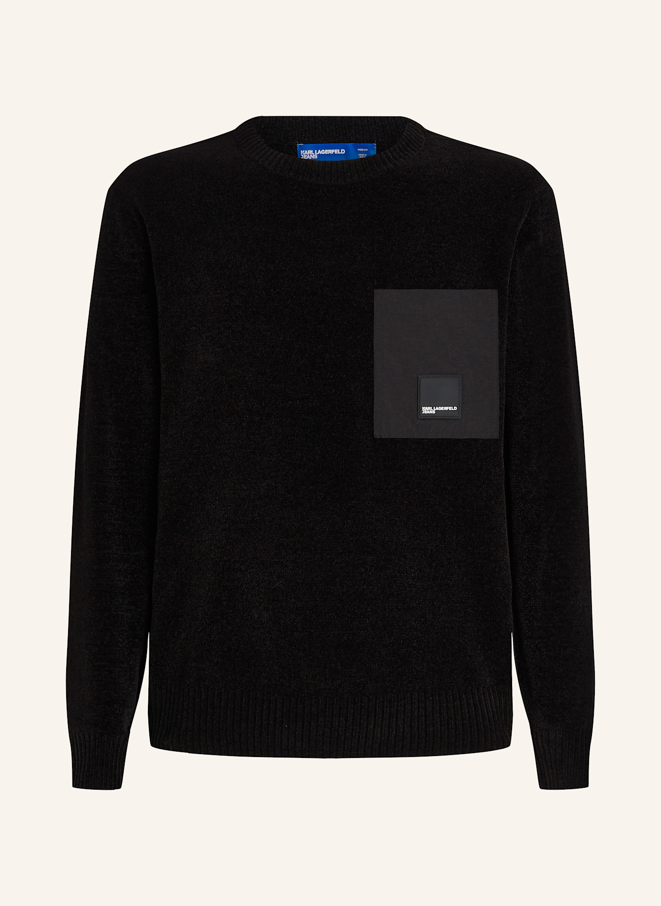 KARL LAGERFELD JEANS Sweatshirt: SCHWARZ