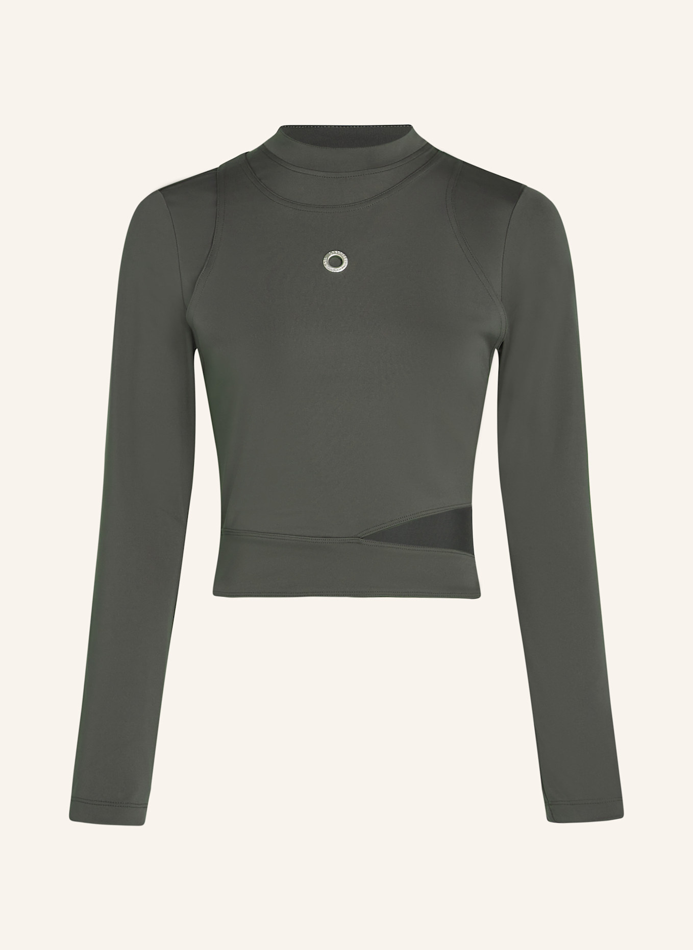 KARL LAGERFELD JEANS Top: DUNKELGRAU