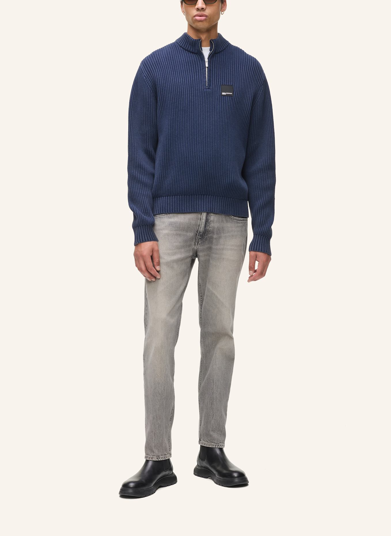 KARL LAGERFELD JEANS Sweatshirt: SCHWARZ