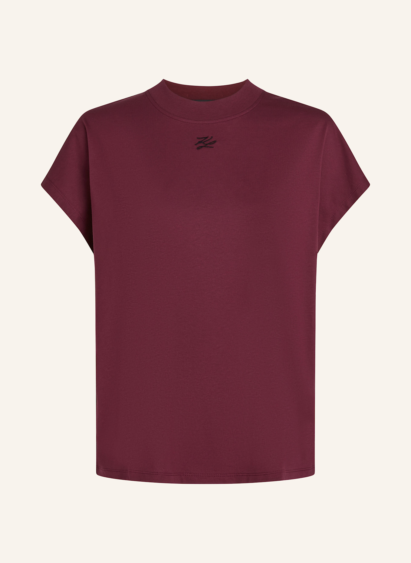 KARL LAGERFELD T-shirt: DUNKELROT