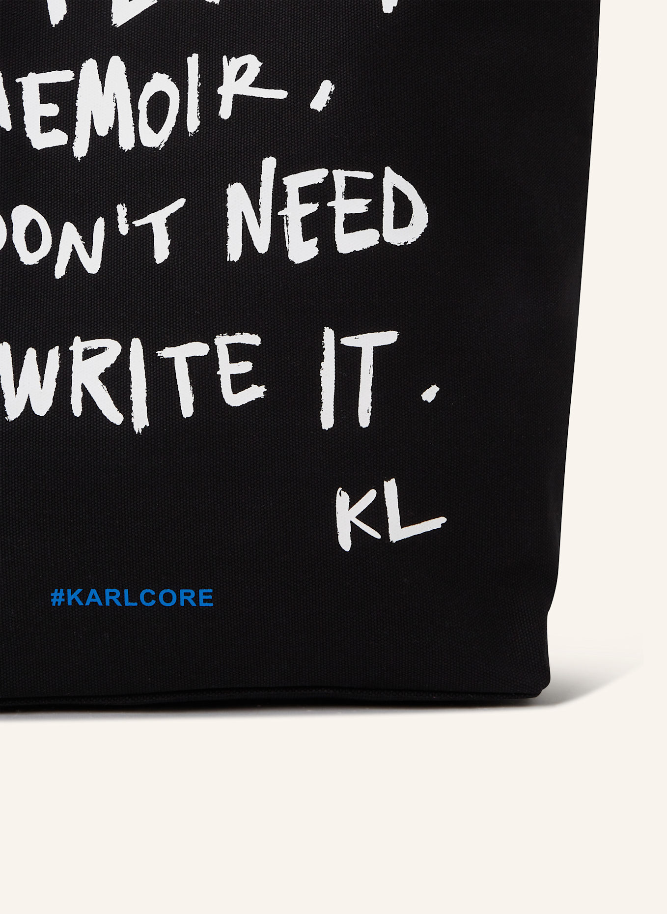 KARL LAGERFELD JEANS Shopper: SCHWARZ