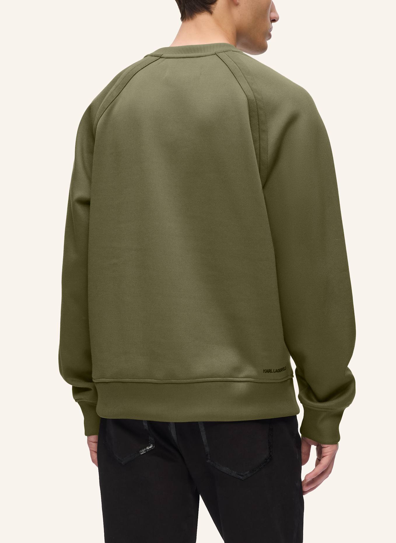 KARL LAGERFELD Sweatshirt: OLIV
