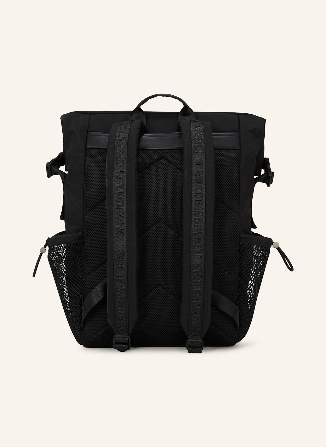 KARL LAGERFELD JEANS Rucksack: SCHWARZ