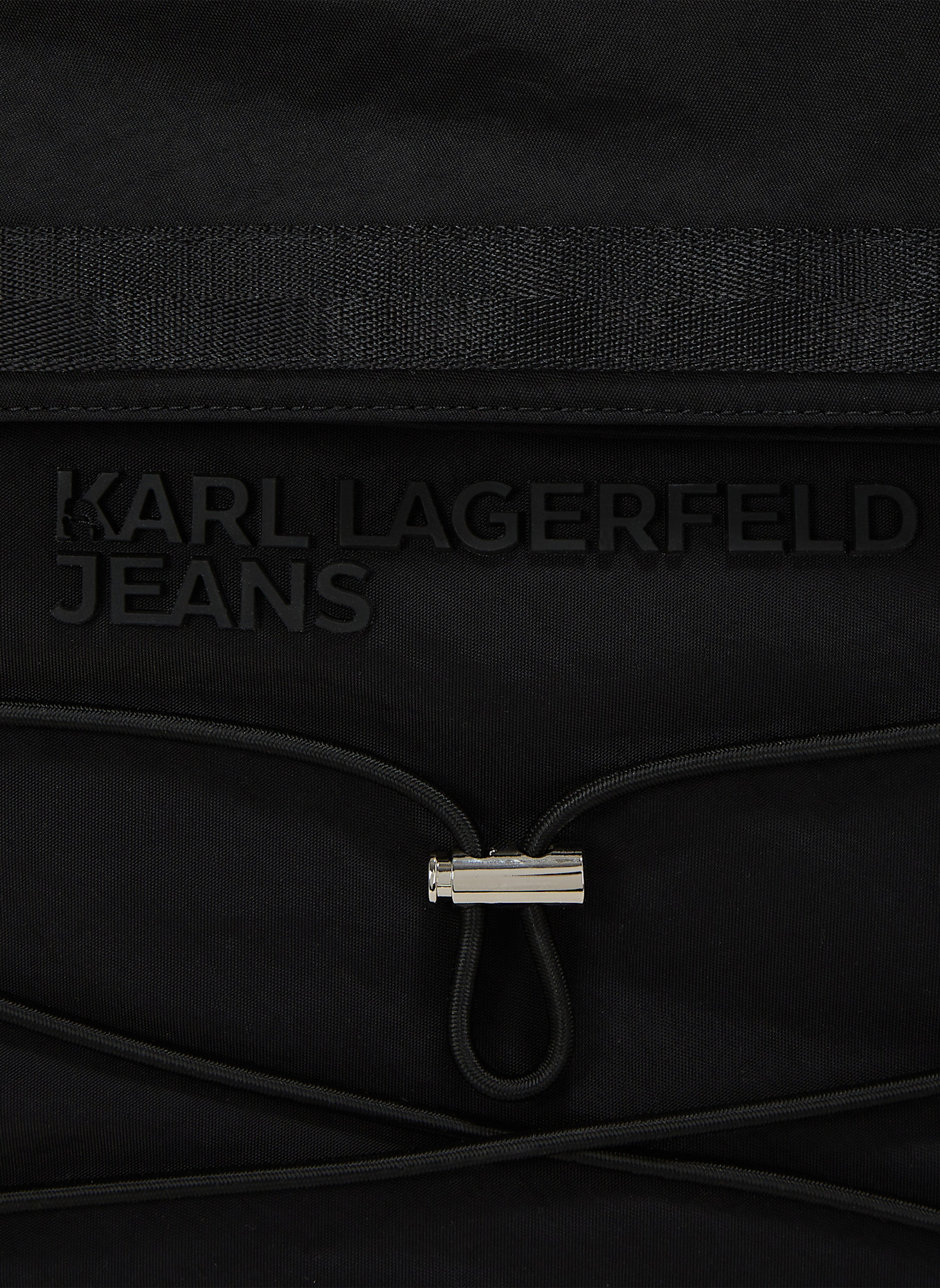 KARL LAGERFELD JEANS Rucksack: SCHWARZ