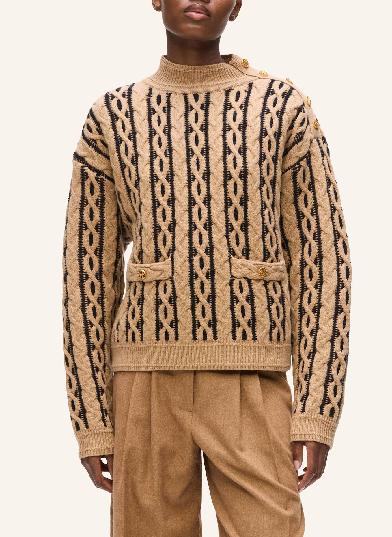 KARL LAGERFELD Top: BRAUN