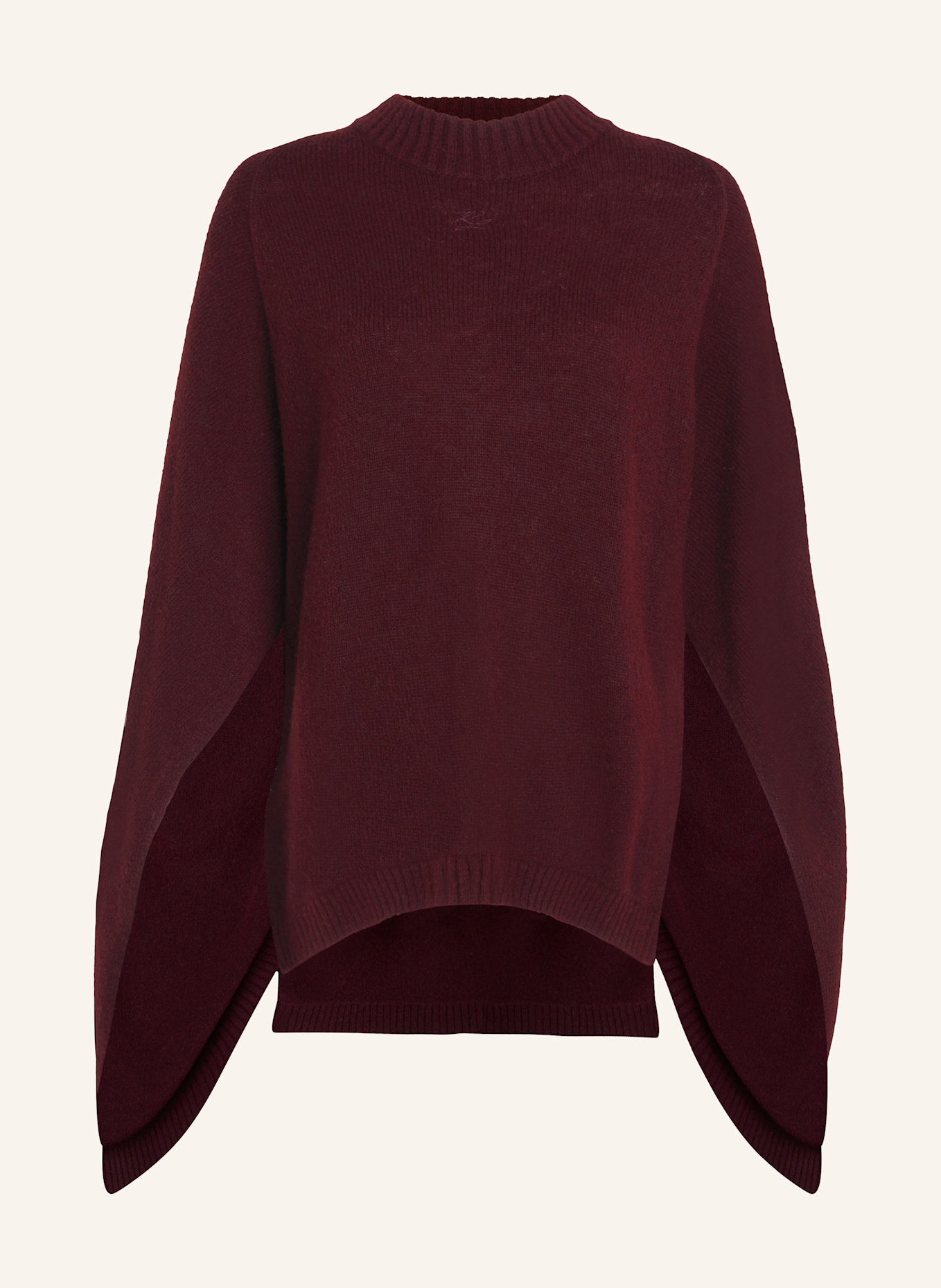 KARL LAGERFELD Top: DUNKELROT