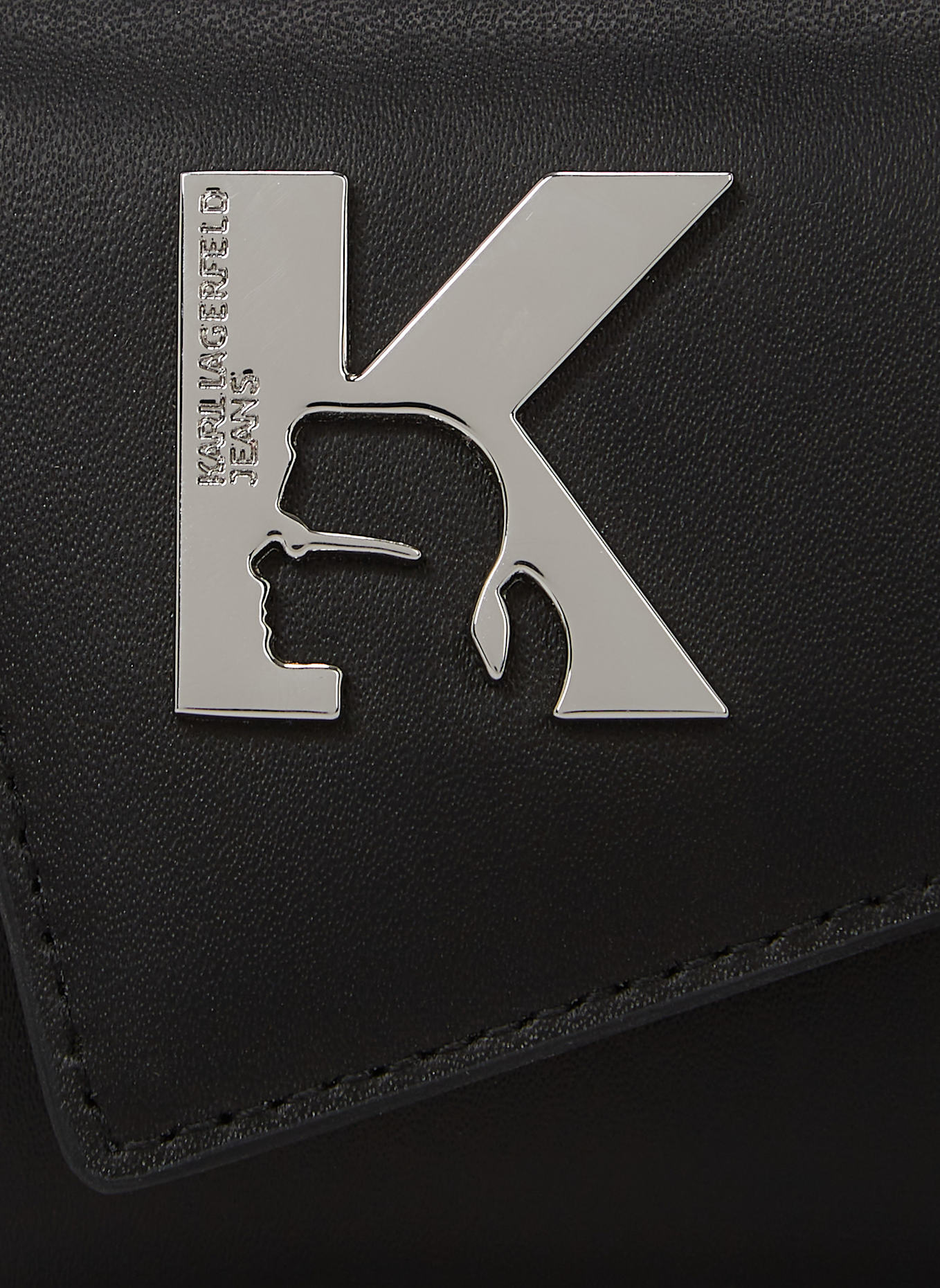 KARL LAGERFELD JEANS Kartenetui: SCHWARZ